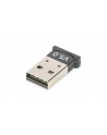 digitus Mini adapter Bluetooth V5.0 Class 2 EDR USB V2.0 - nr 1