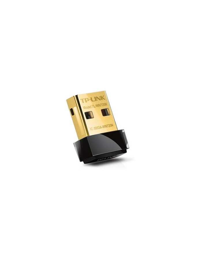 TP-LINK N150 WLAN Nano USB Adapter, 802.11b/g/n, USB 2.0 Port, Software-WPS główny