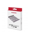 axagon RHD-125S Ramka metalowa do montażu 1x 2.5' HDD w pozycji 3.5', szary - nr 25