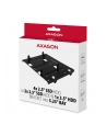 axagon RHD-435 Ramka metalowa do montażu 4x 2.5' HDD (2x 2.5' HDD/SSD ' 1x 3.5' HDD) w pozycji 5.25' Czarna - nr 40