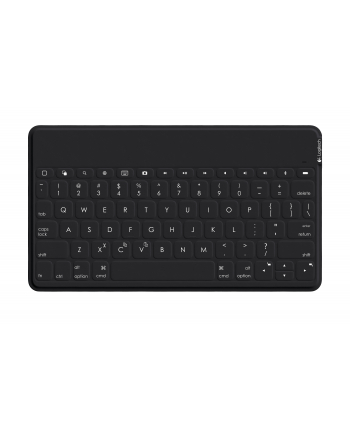 LOGITECH Keys-To-Go Ultra-Portable Keyboard for iPad - BLACK - PAN - BT - NORDIC