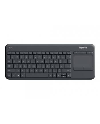 logitech LOGI Wireless Touch Keyboard K400 Plus Black (PAN)