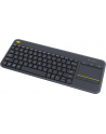logitech LOGI Wireless Touch Keyboard K400 Plus Black (PAN) - nr 7