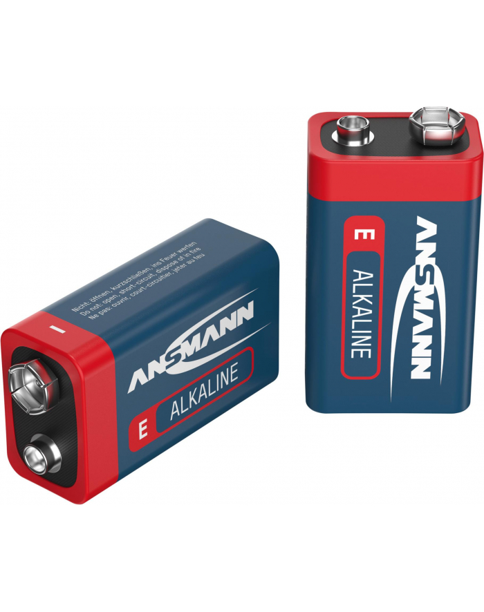 Bateria alkali RED 1xE-blok (LR9) główny