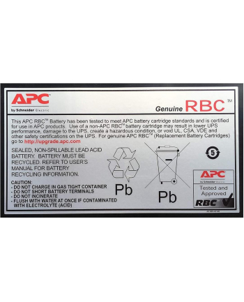 *APC BATERIA RBC 110                   RBC110