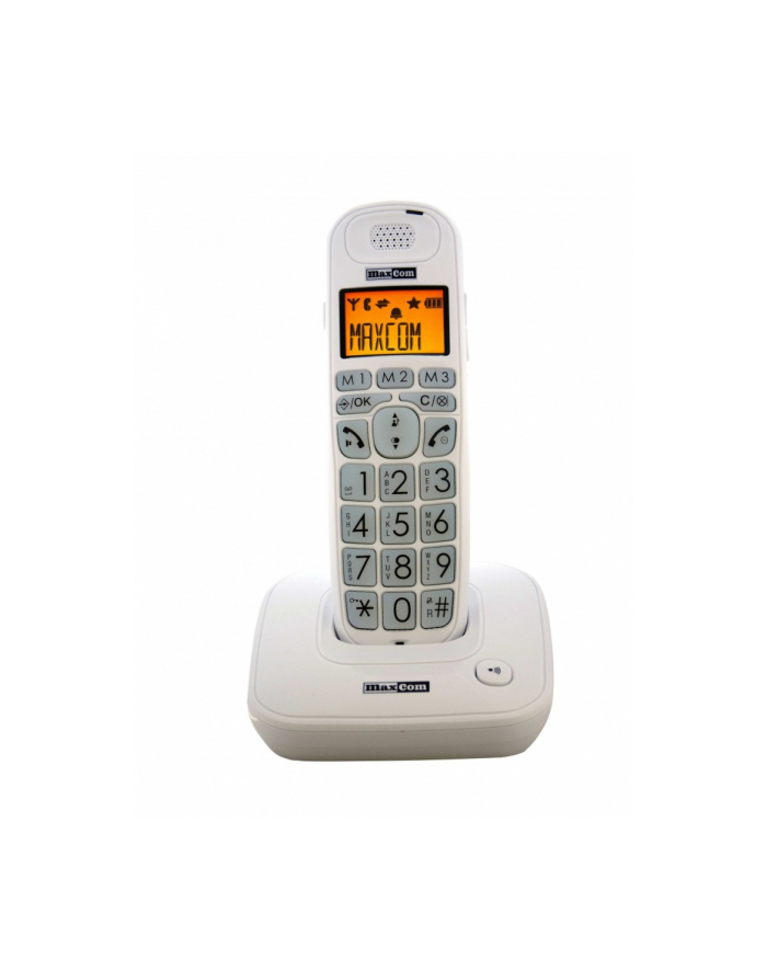 Telefon MAXCOM MC6800 DECT white główny