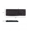 LOGITECH K120 corded Keyboard Kolor: CZARNY (NLB) - nr 11