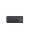 LOGITECH K400 Plus wireless Touch Keyboard - Dark (CH) - nr 16