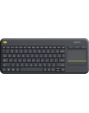 LOGITECH K400 Plus wireless Touch Keyboard - Dark (CH) - nr 17