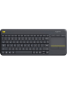 LOGITECH K400 Plus wireless Touch Keyboard - Dark (CH) - nr 18