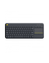 LOGITECH K400 Plus wireless Touch Keyboard - Dark (CH) - nr 1