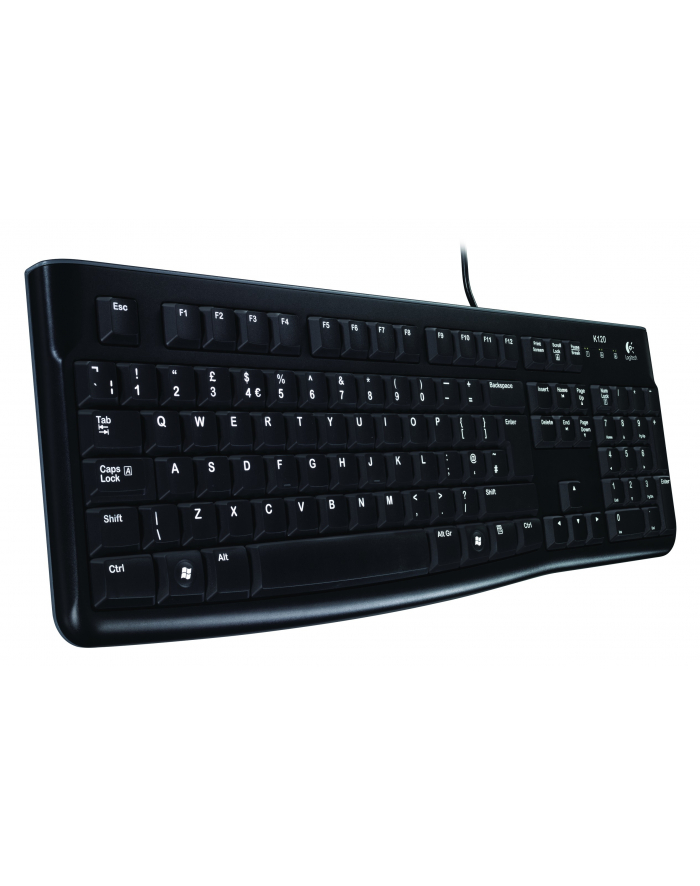 LOGITECH K120 Corded Keyboard Kolor: CZARNY USB (CH) główny