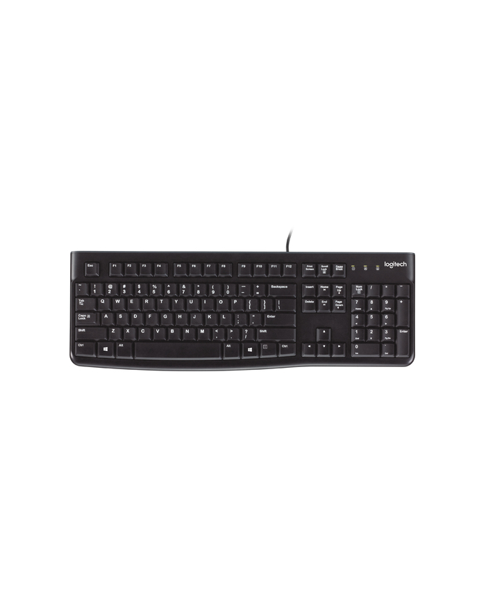 LOGITECH K120 Keyboard for Business - BLK - USB - HRV-SLV - EMEA główny