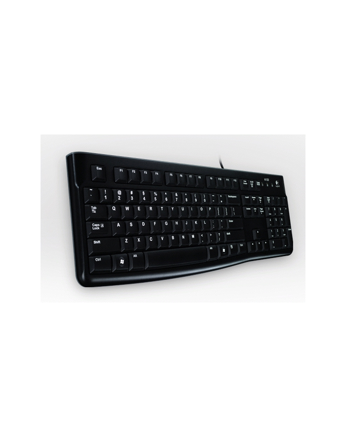 LOGITECH K120 Corded Keyboard Kolor: CZARNY USB (ITA) MEDITER główny