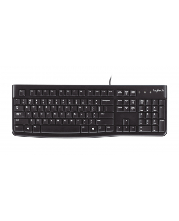 LOGITECH K120 Corded Keyboard Kolor: CZARNY USB (ESP) MEDITER