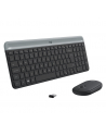 LOGITECH Slim Wireless Keyboard and Mouse Combo MK470 - GRAPHITE - CH - CENTRAL - nr 1