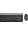 LOGITECH Slim Wireless Keyboard and Mouse Combo MK470 - GRAPHITE - PAN - NORDIC - nr 1