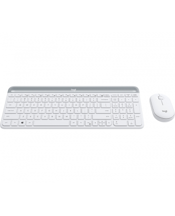 LOGITECH Slim Wireless Keyboard and Mouse Combo MK470 - OFFWHITE - PAN - NORDIC