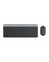 LOGITECH Slim Wireless Keyboard and Mouse Combo MK470 - GRAPHITE - HRV-SLV - INTNL - nr 1