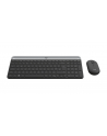 LOGITECH Slim Wireless Keyboard and Mouse Combo MK470 - GRAPHITE - HRV-SLV - INTNL - nr 3