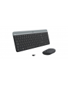 LOGITECH Slim Wireless Keyboard and Mouse Combo MK470 - GRAPHITE - HRV-SLV - INTNL - nr 4