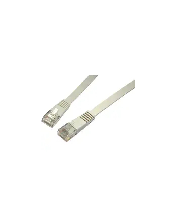 SOLARIX C5E-111GY-10MB Solarix Patch kabel plochý CAT5E UTP PVC 10m šedý C5E-111GY-10MB bez krytky nr 1