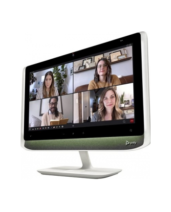 POLY Studio P21 21.5inch 1080p USB All-In-One Monitor Open Eco System USB A to C cable with an adapter