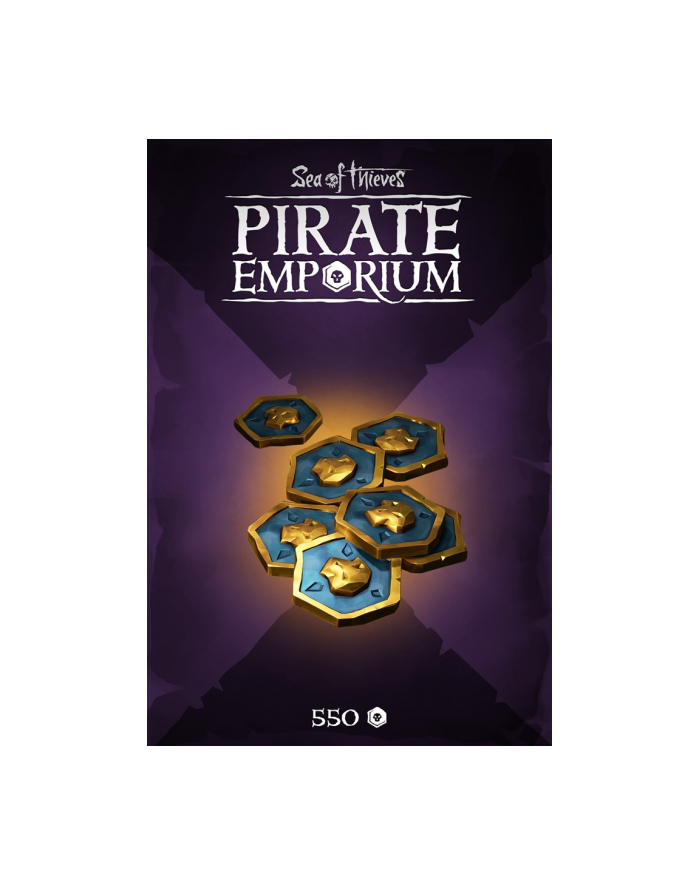 microsoft MS ESD Sea of Thieves Castaways Ancient Coin Pack 550 Coins XXS ML główny
