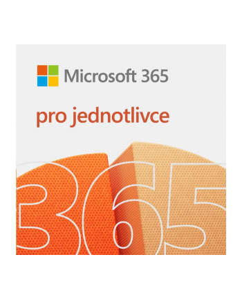 microsoft MS M365 Personal Czech Subscription P8 EuroZone 1 License Medialess 1 Year (CZ)