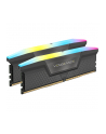 CORSAIR VENGEANCE RGB 32GB 2x16GB DDR5 5600MT/s DIMM Unbuffered 36-36-36-76 Std PMIC AMD EXPO Cool Grey Heatspreader 1.25V - nr 1