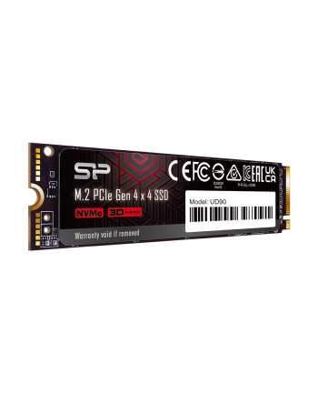 silicon power Dysk SSD UD90 2TB PCIe M.2 2280 NVMe Gen 4x4 5000/4800 MB/s