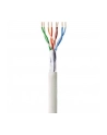 TECHLY Kabel skrętka Cat5e F/UTP drut miedź LSZH 305m szara - nr 10