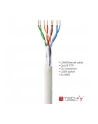 TECHLY Kabel skrętka Cat5e F/UTP drut miedź LSZH 305m szara - nr 11