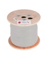 TECHLY Kabel skrętka Cat5e F/UTP drut miedź LSZH 305m szara - nr 4