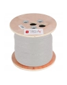 TECHLY Kabel skrętka Cat5e F/UTP drut miedź LSZH 305m szara - nr 9
