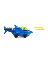 PAW PATROL / Psi Patrol zestaw Aqua Pups Pojazd rekin z figurką Chase'a 6066140 Spin Master - nr 12