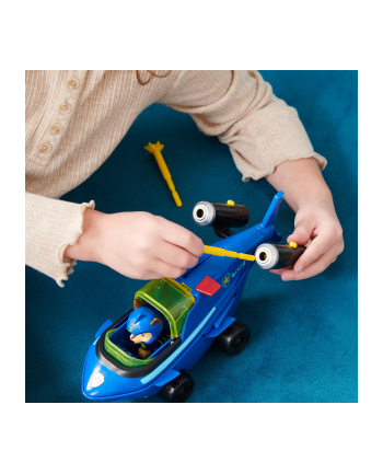 PAW PATROL / Psi Patrol zestaw Aqua Pups Pojazd rekin z figurką Chase'a 6066140 Spin Master