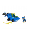 PAW PATROL / Psi Patrol zestaw Aqua Pups Pojazd rekin z figurką Chase'a 6066140 Spin Master - nr 1