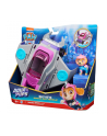 PAW PATROL / Psi Patrol zestaw Aqua Pups Pojazd diabeł morski z figurką Skye 6066141 Spin Master - nr 7