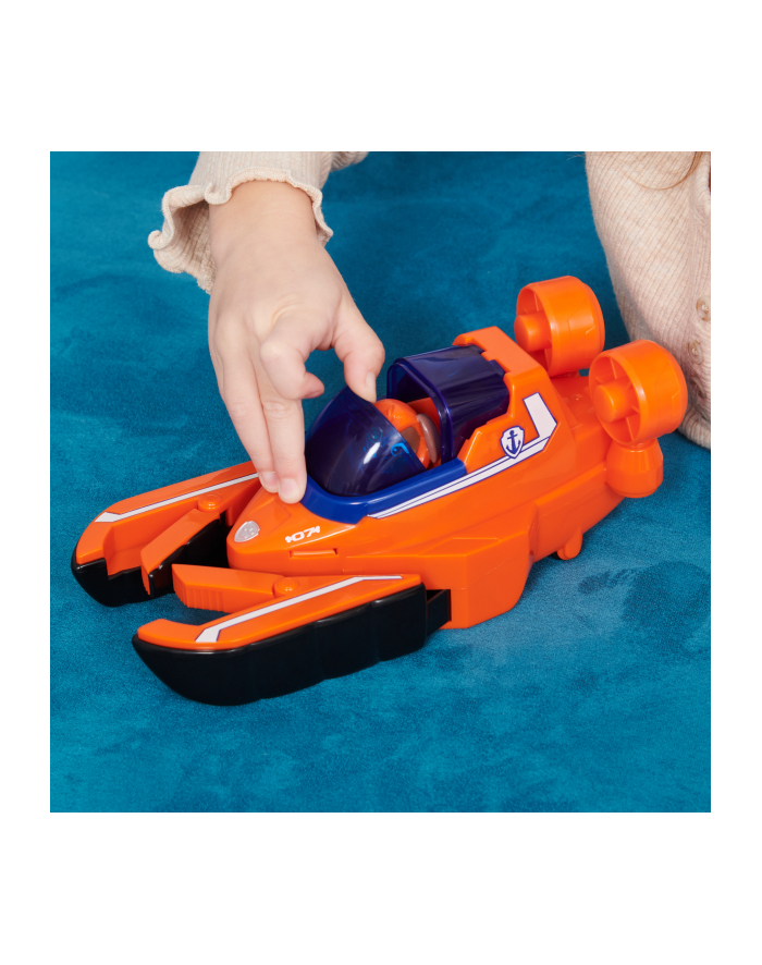 PAW PATROL / Psi Patrol zestaw Aqua Pups Pojazd homar z figurką Zumy 6066143 Spin Master główny