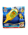 PAW PATROL / Psi Patrol zestaw Aqua Pups Pojazd ryba młot z figurką Rubbla 6066158 Spin Master - nr 2