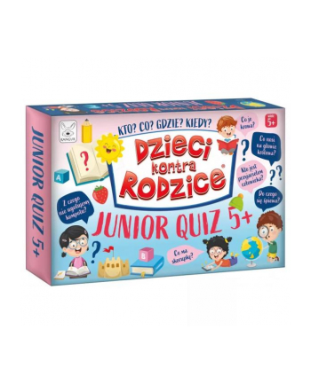 Gra Dzieci kontra Rodzice Junior Quiz 5+ Kangur