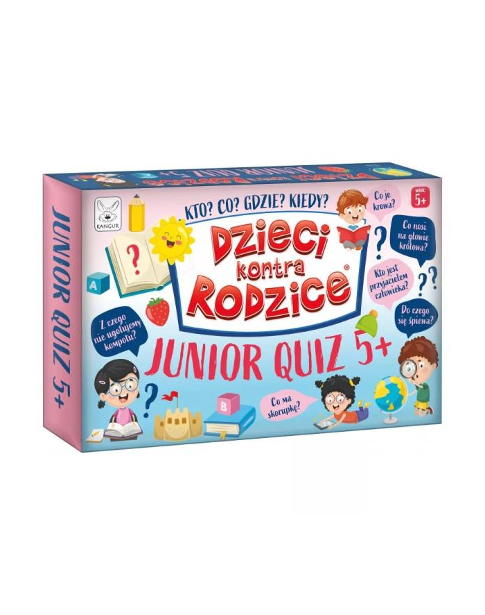 Gra Dzieci kontra Rodzice Junior Quiz 5+ Kangur główny