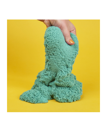 Kinetic Sand - turkusowy piasek kinetyczny z brokatem 90g 6060801 Spin Master
