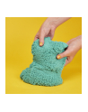Kinetic Sand - turkusowy piasek kinetyczny z brokatem 90g 6060801 Spin Master - nr 5