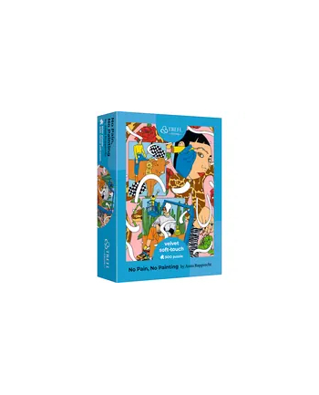 Puzzle 500el Velvet Soft Touch No Pain, No Painting 37423 Trefl