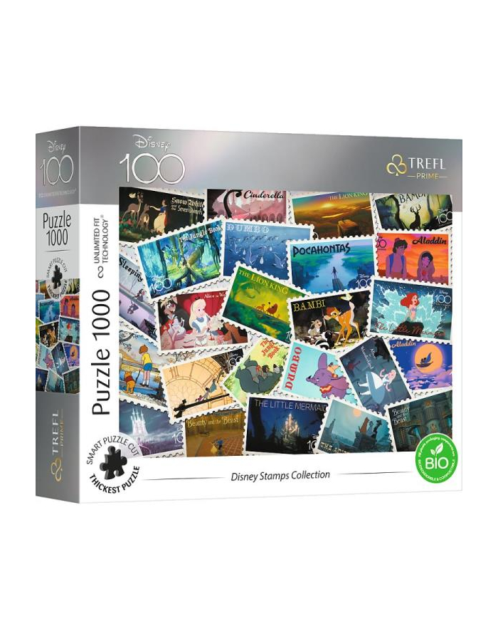 Puzzle 1000el UFT Disney Stamps Collection 10760 Trefl główny
