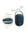 TECHLY Głośnik Bluetooth 5.3 Bezprzewodowy 5W TWS LED USB/TF MP3 - nr 24
