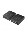 TECHLY 4-Portowy Hub Extender USB 2.0 Kat6 do 150m - nr 1