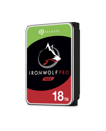 SEAGATE Ironwolf PRO Enterprise NAS HDD 18TB 7200rpm 6Gb/s SATA 256MB cache 3.5inch 24x7 for NAS and RAID BLK Project (P)